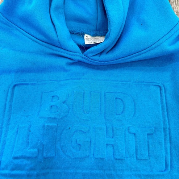 Bud Light Beer Hoodie - Picture 2 of 2